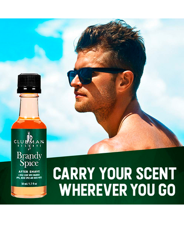 CLUBMAN AFTER SHAVE BRANDY SPICE 50 ML.