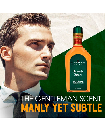 CLUBMAN AFTER SHAVE BRANDY SPICE 177 ML. 01104