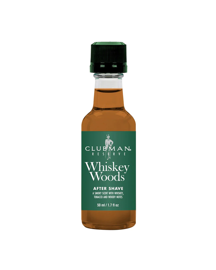 CLUBMAN AFTER SHAVE WHISKEY WOODS 50 ML.