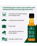 CLUBMAN AFTER SHAVE WHISKEY WOODS 50 ML.