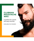 CLUBMAN CERA PARA BIGOTE NEGRO