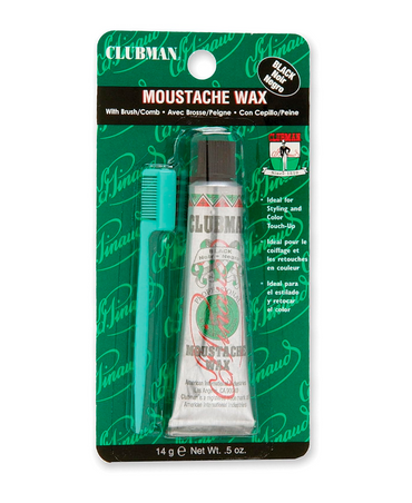 CLUBMAN CERA PARA BIGOTE NEGRO