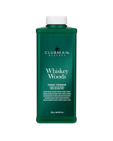 CLUBMAN TALCO WHISKEY WOODS 255 GRS. COD. 90782