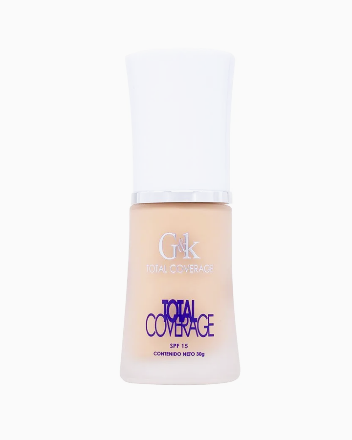 G&K TOTAL COVERAGE MAQUILLAJE LIQUIDO GK002 MEDIUM BEIGE