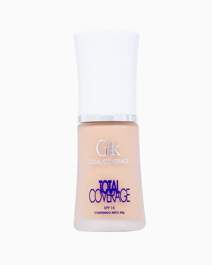 G&K TOTAL COVERAGE MAQUILLAJE LIQUIDO GK004 TRUE BEIGE