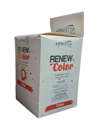 +PERFETTA RENEW COLOR TRAT. CAJA 12X50 ML. COBRE