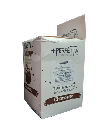 +PERFETTA RENEW COLOR TRAT. CAJA 12X50 ML. CHOCOLATE