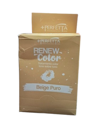 +PERFETTA RENEW COLOR TRAT. CAJA 12X50 ML. BEIGE PURO