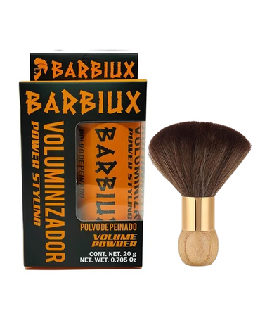 BARBIUX MACHIN POLVO VOLUMINIZADOR 21 GRS.+ BROCHA ENAJBONAR