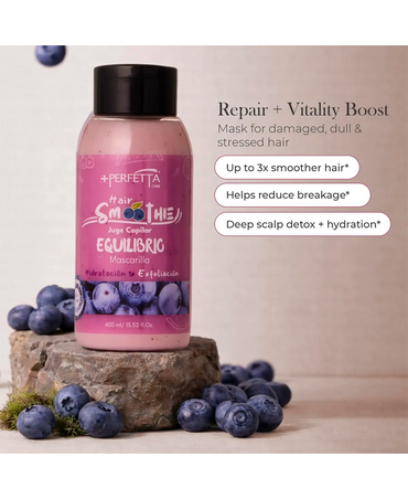 +PERFETTA HAIR SMOOTHIE EQUILIBRIO MASCARILLA 400 ML. MORA
