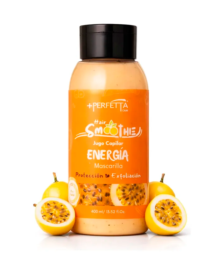 +PERFETTA HAIR SMOOTHIE ENERGIA MASCARILLA 400 ML. MARACUYA