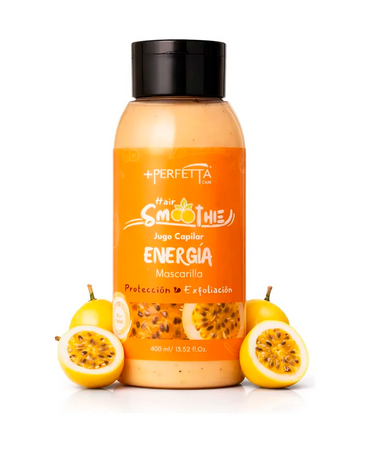 +PERFETTA HAIR SMOOTHIE ENERGIA MASCARILLA 400 ML. MARACUYA