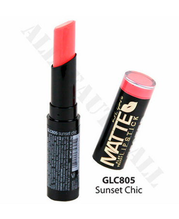 L.A.GIRL GLC805 MATTE FLAT VELVET LIPSTICK SUNSET CHIC