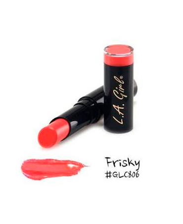 L.A.GIRL GLC806 MATTE FLAT VELVET LIPSTICK FRISKY