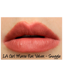 L.A.GIRL GLC812 MATTE FLAT VELVET LIPSTICK SNUGGLE