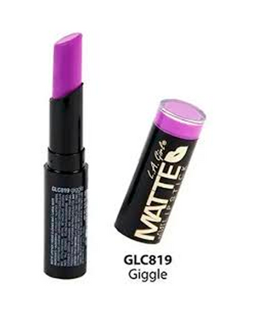 L.A.GIRL GLC819 MATTE FLAT VELVET LIPSTICK GIGGLE