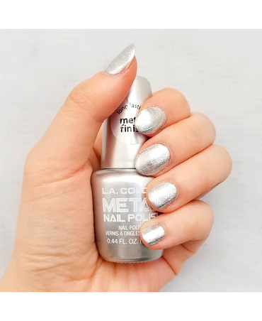 L.A. COLORS ESMALTE METAL POLISH CNL61 CRUSHED DIAMOND