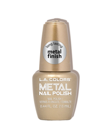 L.A. COLORS ESMALTE METAL POLISH CNL62 BUBBLY