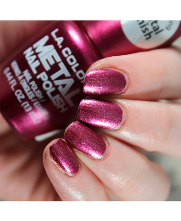 L.A. COLORS ESMALTE METAL POLISH CNL63 MARVELOUS