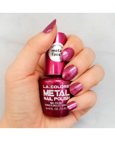L.A. COLORS ESMALTE METAL POLISH CNL63 MARVELOUS