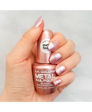 L.A. COLORS ESMALTE METAL POLISH CNL64 CRYSTAL PINK