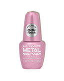 L.A. COLORS ESMALTE METAL POLISH CNL64 CRYSTAL PINK