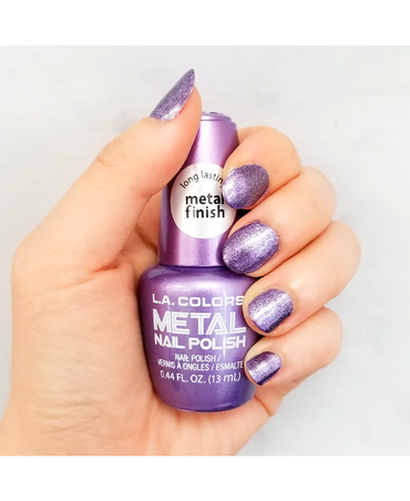 L.A. COLORS ESMALTE METAL POLISH CNL65 MAJESTIC