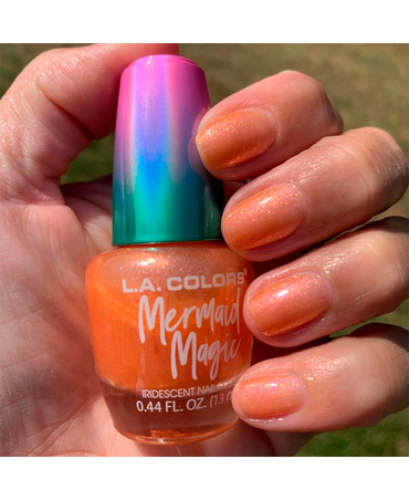 L.A. COLORS ESMALTE MERMAID MAGIC CNL75 CORAL REEF