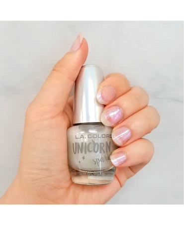 L.A. COLORS ESMALTE UNICORN SPARKLE CNL81 SUGAR SNOWFLAKE