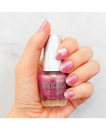 L.A. COLORS ESMALTE UNICORN SPARKLE CNL83 CANDY CLOUD