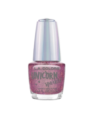 L.A. COLORS ESMALTE UNICORN SPARKLE CNL83 CANDY CLOUD