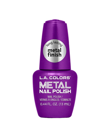 L.A. COLORS ESMALTE METAL POLISH CNL154 VIOLET VIXEN