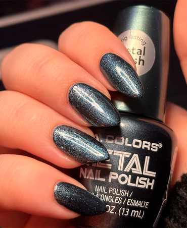 L.A. COLORS ESMALTE METAL POLISH CNL158 METALLICA