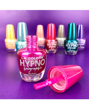 L.A. COLORS ESMALTE HYPNO-HOLOGRAPHIC CNL166 EUPHORIC