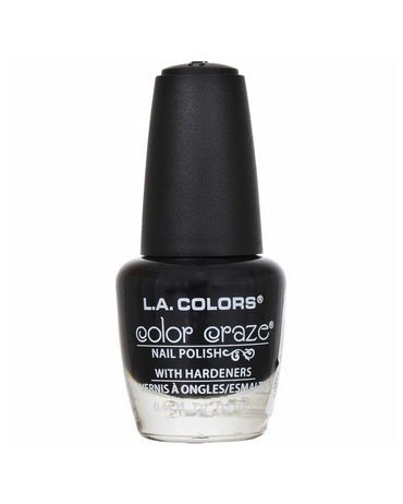 L.A. COLORS ESMALTE COLOR CRAZE CNP378 DARK NIGHT