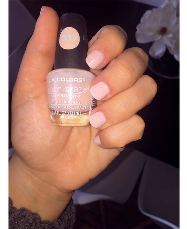 L.A. COLORS ESMALTE COLOR CRAZE CNP517 IN THE NUDE