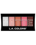L.A. COLORS 5 SOMBRAS MATTE SOMBRAS PINK CHIFFON  CEM476