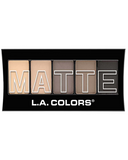 L.A. COLORS 5 SOMBRAS MATTE SOMBRAS NUDE SUEDE CEM480