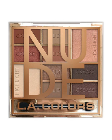 L.A. COLORS SOMBRAS COLOR BLOCK CES135-NUDE