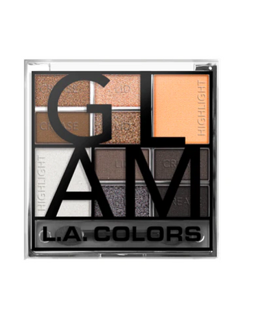 L.A. COLORS SOMBRAS COLOR BLOCK CES137A-COOL GLAM
