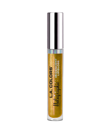 L.A. COLORS HOLOGRAPHIC IRIDESOENT LIPGLOSS CLG422 GOLD RUSH