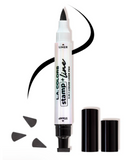 L.A. COLORS 2 EN 1 LIQUID LINER + STAMP BOLD WING STAMP CLE698