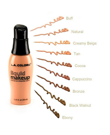 L.A.COLORS LIQUID MAKEUP NATURAL LM282