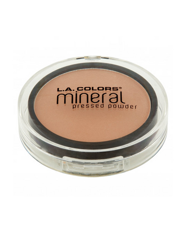 L.A.COLORS MINERAL PRESSED POWDER CMP303 CREAMY NATURAL (D)