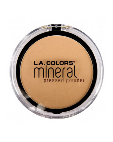 L.A.COLORS MINERAL PRESSED POWDER CMP304 SOFT HONEY (D)