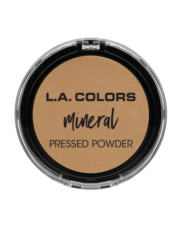 L.A. COLORS MINERAL PRESSED POWDER CMP378 WARM CARAMEL
