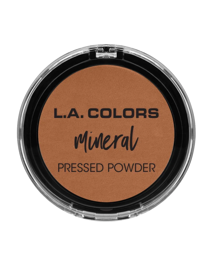 L.A. COLORS MINERAL PRESSED POWDER CMP380 TOASTED ALMOND