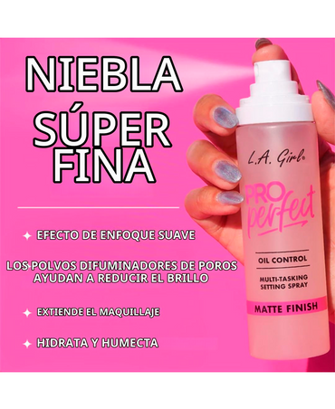 L.A. GIRL PRO PERFECT MATTE FINISH 105 ML. GFS200