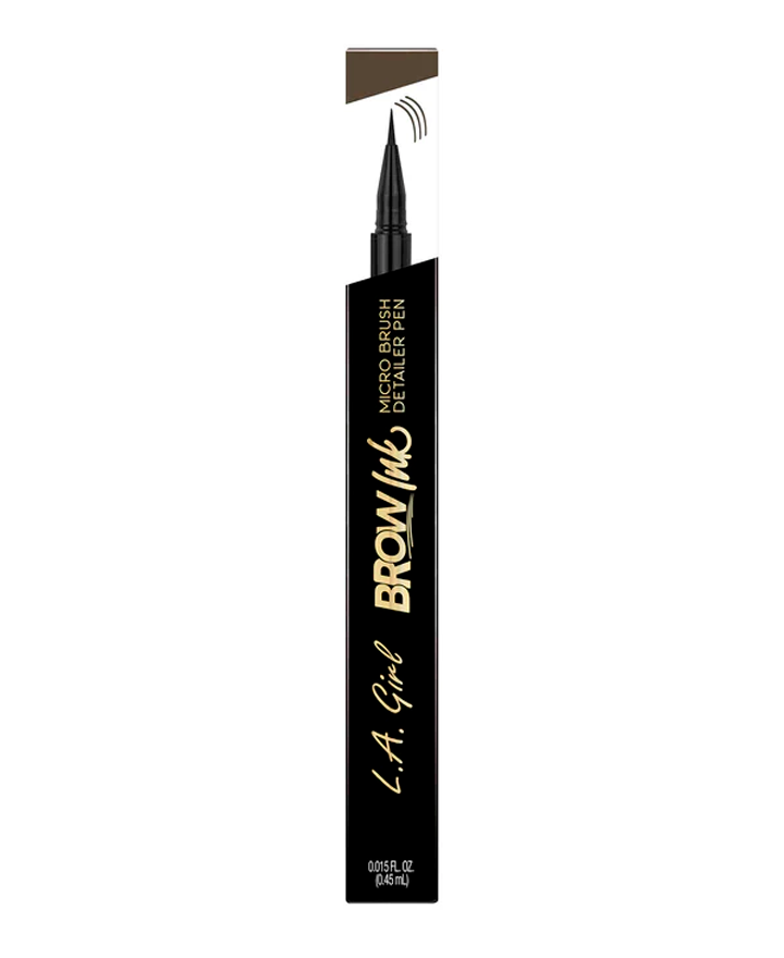 L.A. GIRL BROW INK MICRO BRUSH DETAILER PEN SOFT BROWN GBP345