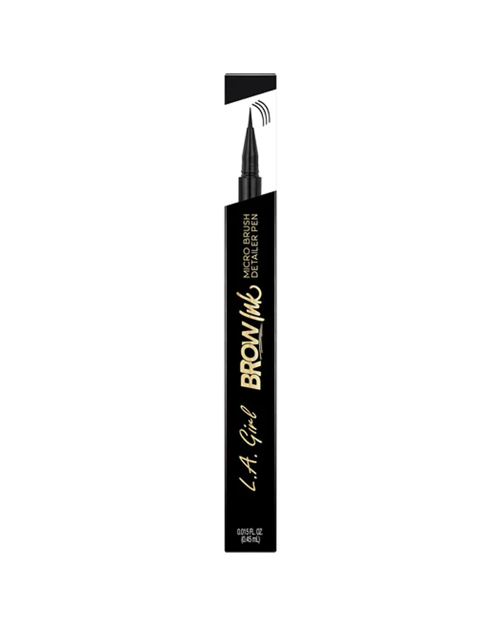 L.A. GIRL BROW INK MICRO BRUSH DETAILER PEN SOFT BLACK GBP347